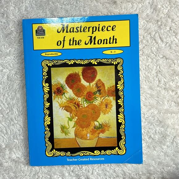 Homeschool Art Book Lot Discovering Great Artists, Masterpiece of the Month GOOD - Picture 9 of 15